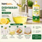 Natural Dishwash Liquid- 500ML
