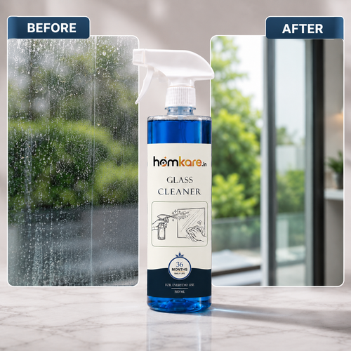 Glass Cleaner || Cleaner for Car, Kitchen and Home Surfaces || 500ML
