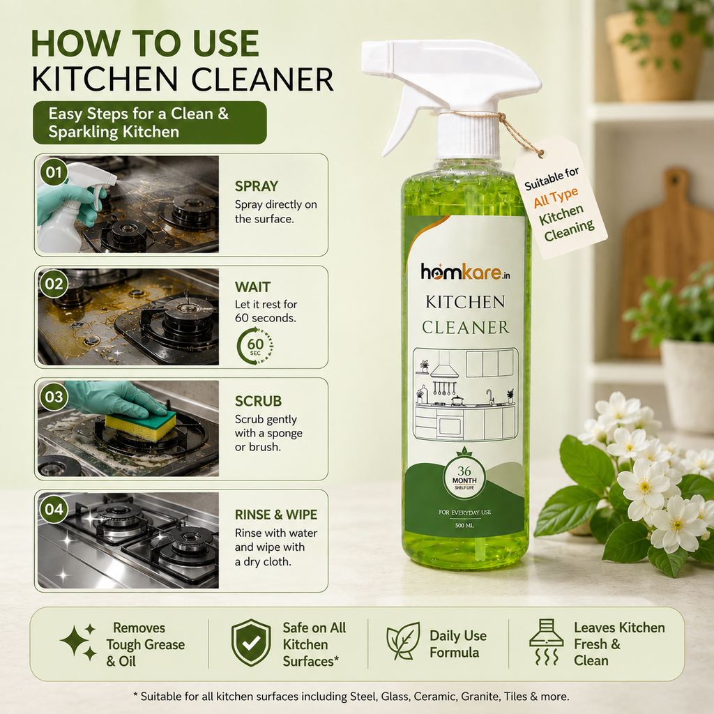 Kitchen Cleaner || All type of Oil & Water Stain Remover || 500ML