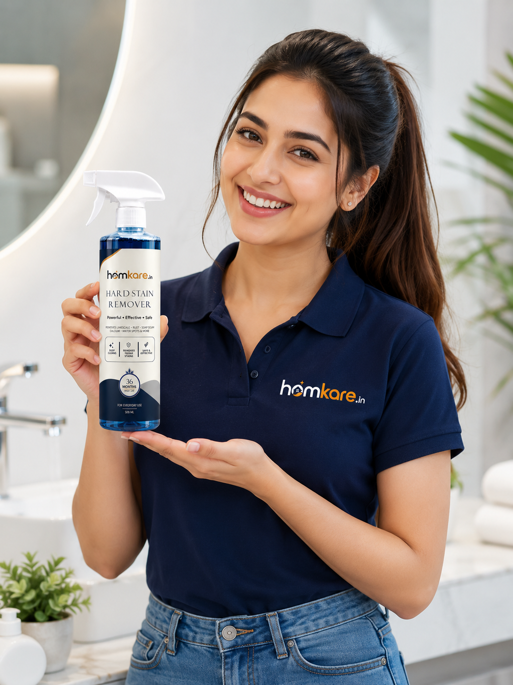 Hard Water and Oil Stain Remover || 500ML