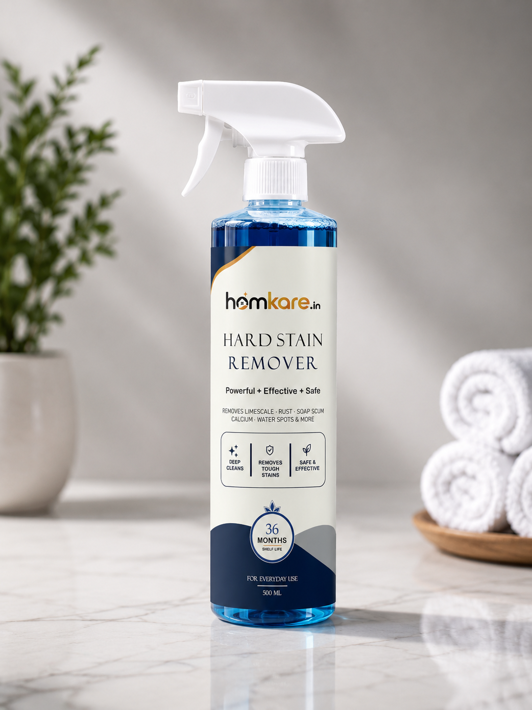 Hard Water and Oil Stain Remover || 500ML